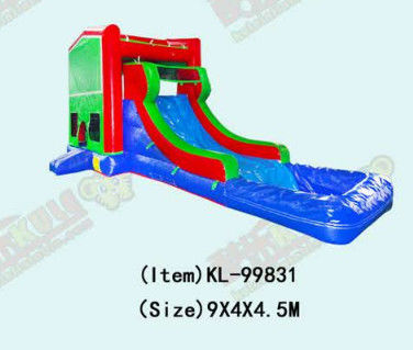 Parco giochi per bambini giraffa gonfiabile scivolo per noleggio
