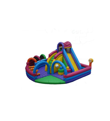 Parco giochi per bambini giraffa gonfiabile scivolo per noleggio
