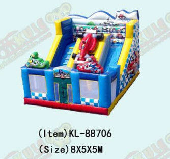 Parco giochi per bambini giraffa gonfiabile scivolo per noleggio