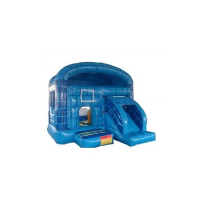 Piccolo Castello Salta Blu Grande Muraglia bambini Parco di divertimento gonfiabile