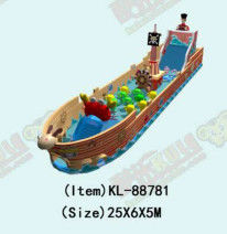 Parco giochi per bambini Nave pirata gonfiabile Parco giochi per bambini