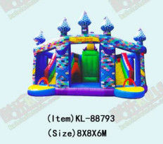 IP personalizzato Bambini colorati Parco giochi Slide gonfiabile rimbalzo