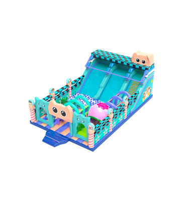 IP personalizzato Bambini colorati Parco giochi Slide gonfiabile rimbalzo