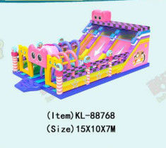 IP personalizzato Bambini colorati Parco giochi Slide gonfiabile rimbalzo