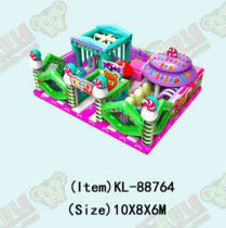 IP personalizzato Bambini colorati Parco giochi Slide gonfiabile rimbalzo