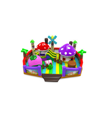 IP personalizzato Bambini colorati Parco giochi Slide gonfiabile rimbalzo
