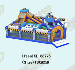 IP personalizzato Bambini colorati Parco giochi Slide gonfiabile rimbalzo