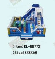IP personalizzato Bambini colorati Parco giochi Slide gonfiabile rimbalzo
