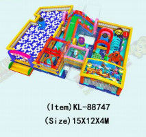 IP personalizzato Bambini colorati Parco giochi Slide gonfiabile rimbalzo