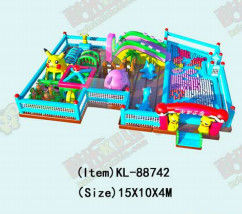Forme varie Bambini colorati Parco giochi Slide gonfiabile Balzo