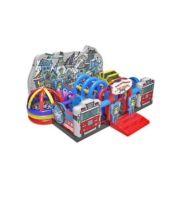 IP personalizzato Bambini colorati Parco giochi Slide gonfiabile rimbalzo
