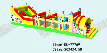 Mickey - divertimento gonfiabile decorato per bambini Cheerfu Play Area