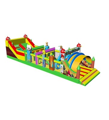 Angry Birds - Parco Giochi Gonfiabile per Bambini Ispirato, Avventura Vivace