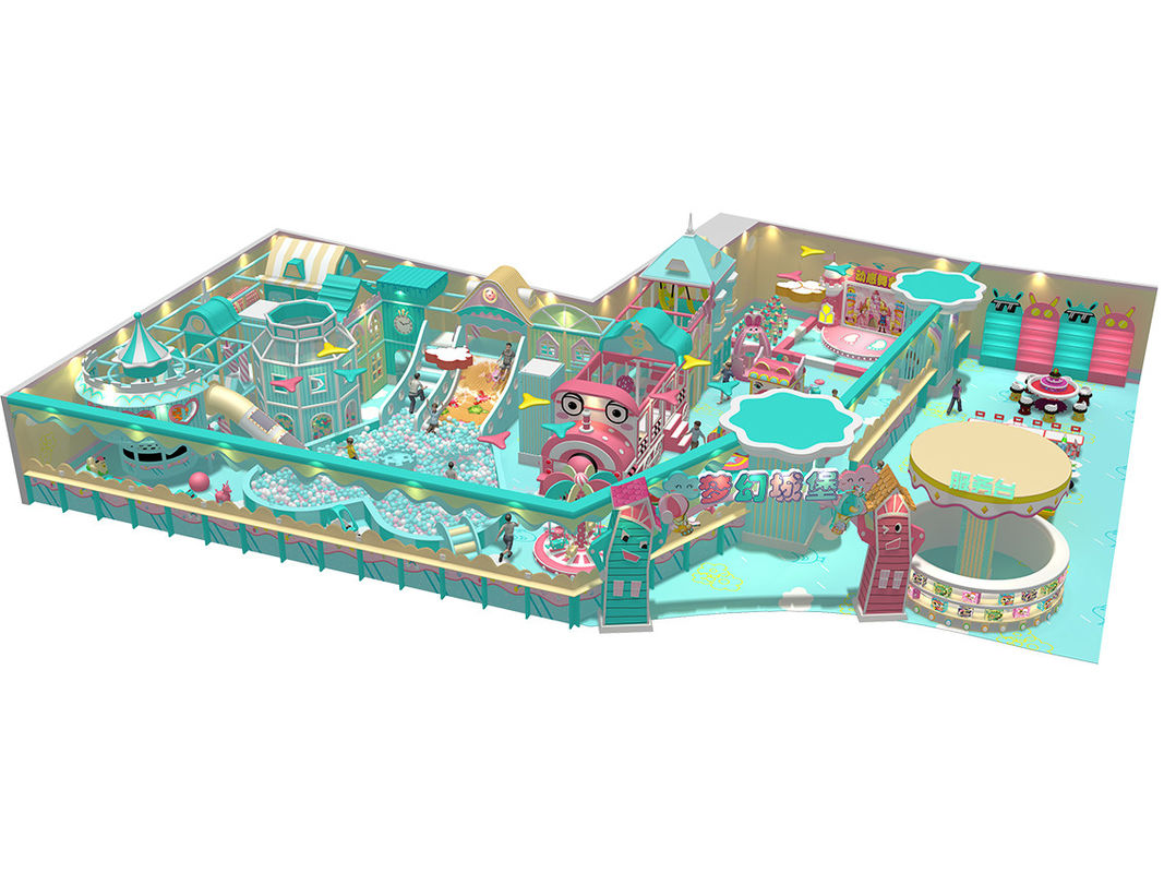 Tema dei sogni Bambini leggeri Zona giochi interna morbida Parco giochi colorato