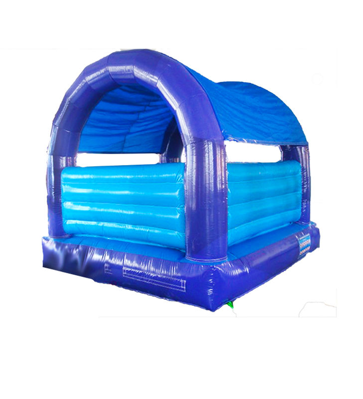 Castello gonfiabile blu per bambini