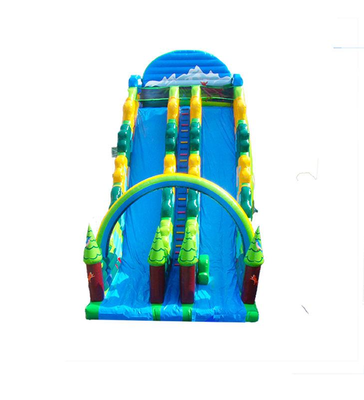 Color blu Parco divertimenti per bambini Slitta gonfiabile grande