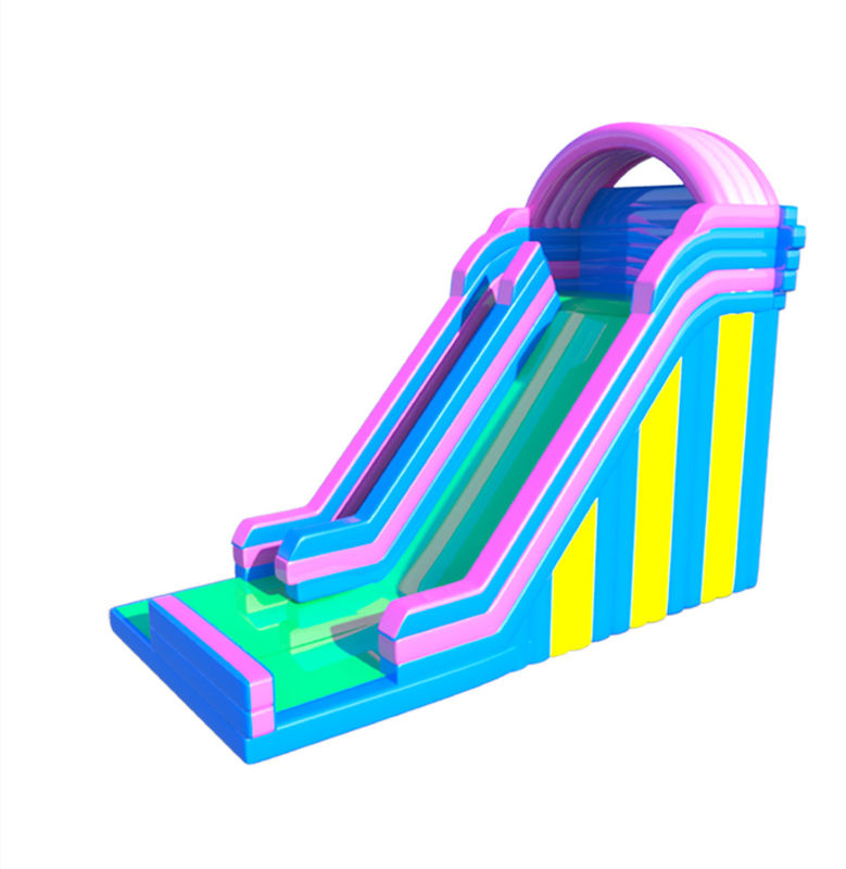 Colore arcobaleno gonfiabile Slip N Slide Parco giochi all' aperto per bambini