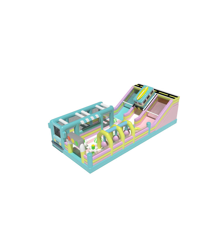 IP personalizzato Bambini colorati Parco giochi Slide gonfiabile rimbalzo