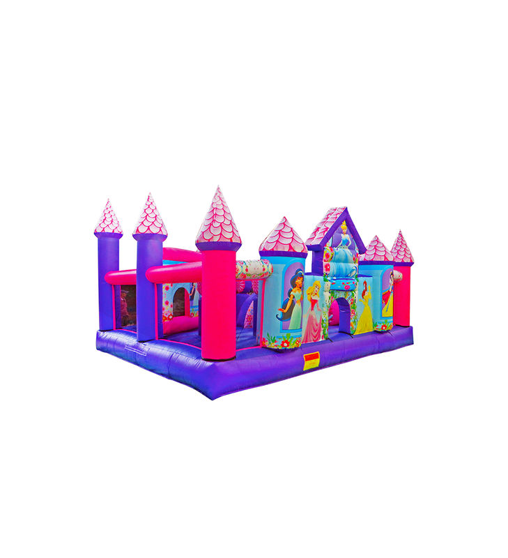 IP personalizzato Bambini colorati Parco giochi Slide gonfiabile rimbalzo