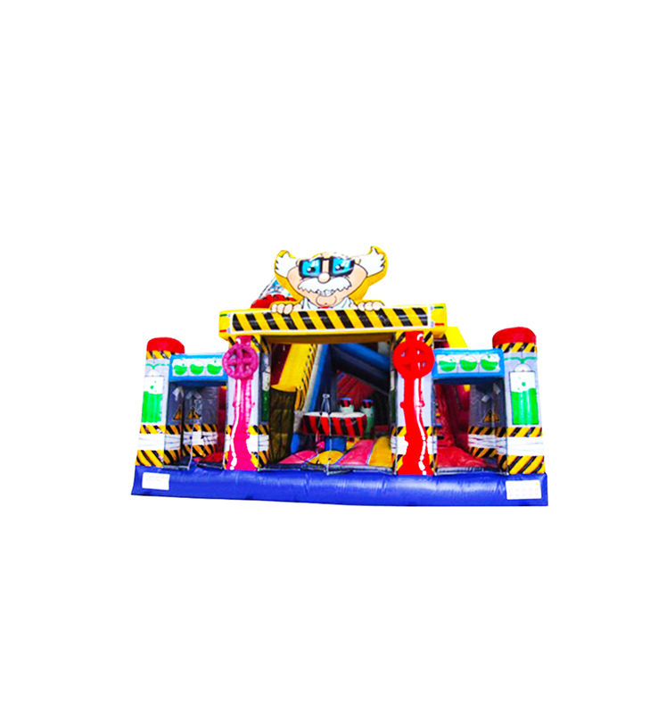 IP personalizzato Bambini colorati Parco giochi Slide gonfiabile rimbalzo