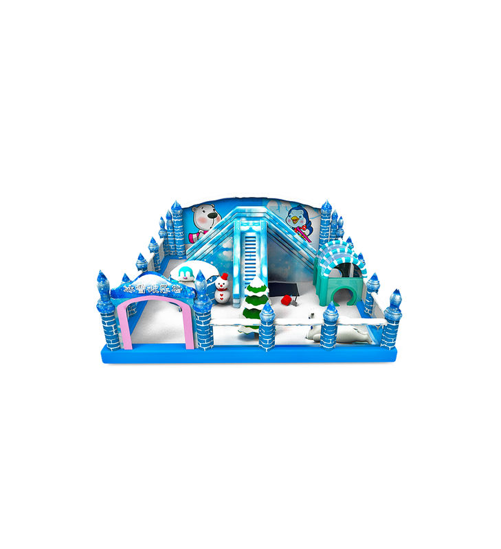 IP personalizzato Bambini colorati Parco giochi Slide gonfiabile rimbalzo