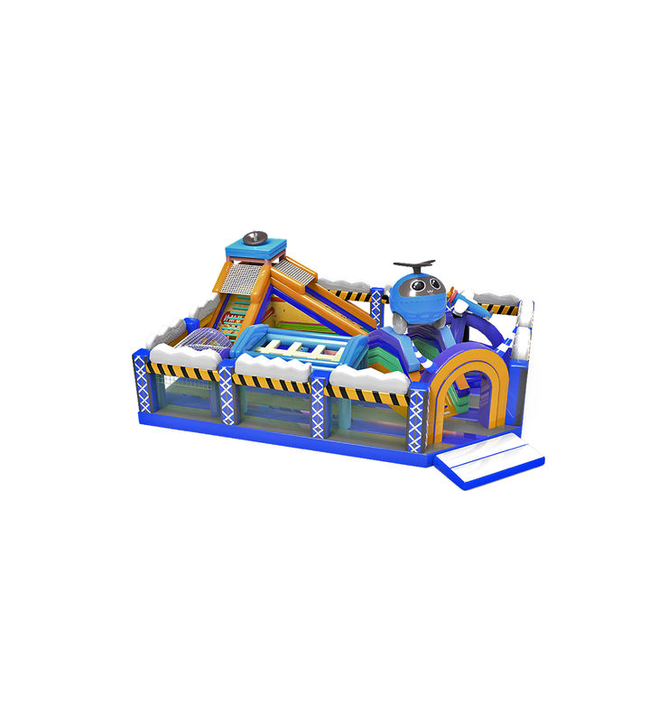 IP personalizzato Bambini colorati Parco giochi Slide gonfiabile rimbalzo