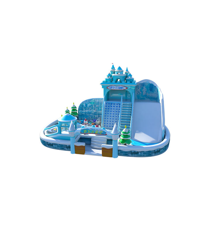 IP personalizzato Bambini colorati Parco giochi Slide gonfiabile rimbalzo
