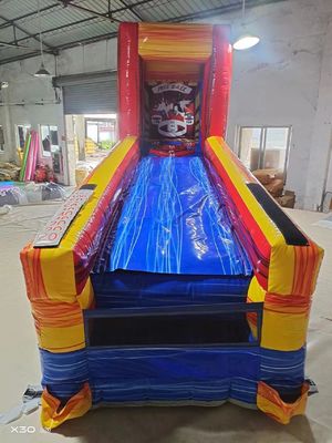 Giochi di baseball gonfiabili con palla da sci per vincere la sfida di punteggio per divertimento