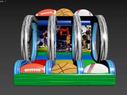 Calcio Baseball Backetball Giochi gonfiabili per adolescenti adulti